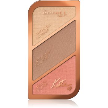 Rimmel Kate Patela pentru conturul fetei - imagine 2